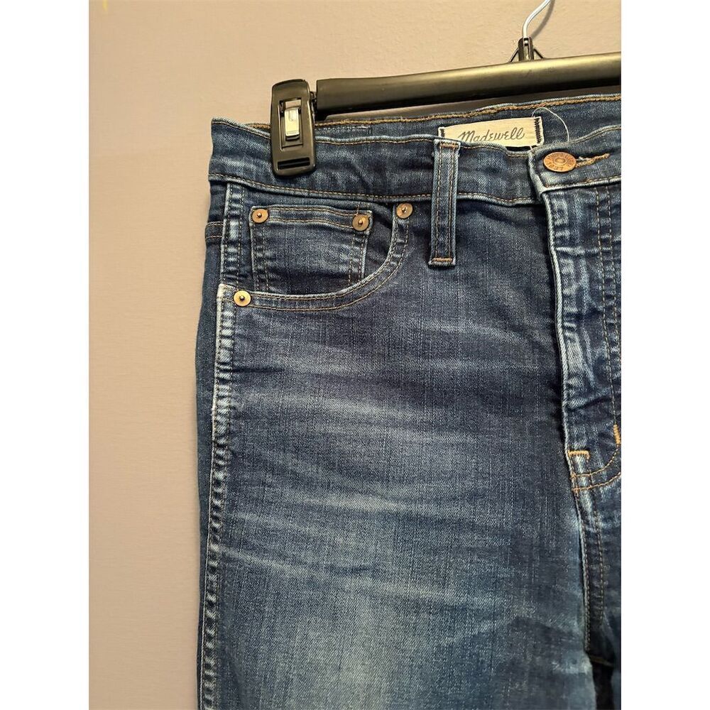 Madewell Women's High-Rise Skinny Jeans Blue Size 28 Medium Wash - Picture 2 of 14